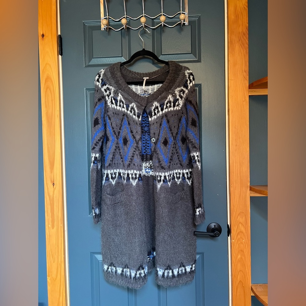 Free People Heavy Knit Cardigan